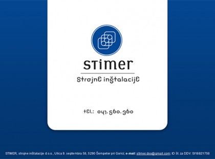 spletna vizitka Stimer