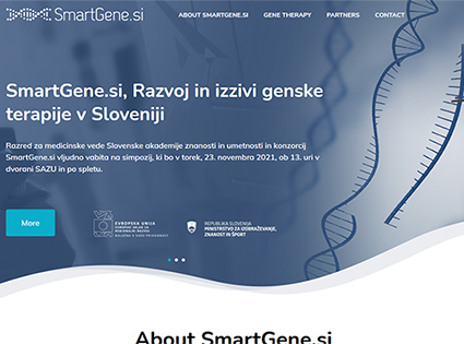 spletna stran SmartGene